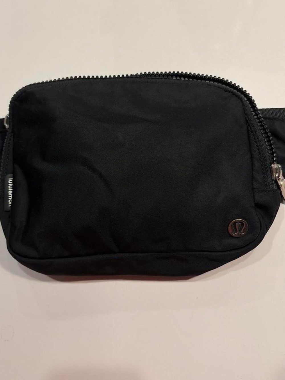 lululemon athletica Black large belt bag